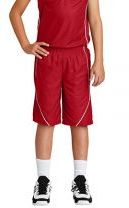 Sport-Tek® Youth PosiCharge® Mesh Reversible Spliced Short